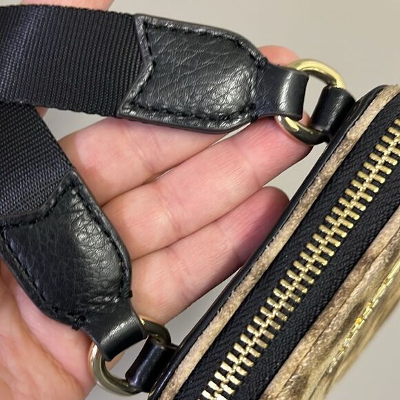 Aimee Kestenberg Animal Print Leather Just Saying Stadium Wallet Mini Crossbody - Picture 9 of 16